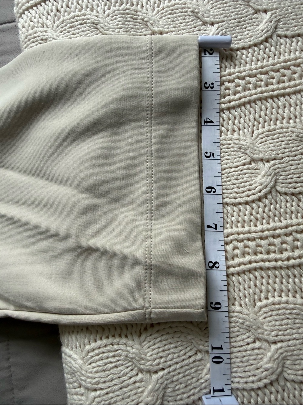 J. Jill Cream Button-Shoulder Mock Neck Pullover 2X - Picture 10 of 12